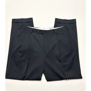 Brooks Brothers Madison Fit 100% Wool Dress Pants Men's 38x30 Dark Grey NWT